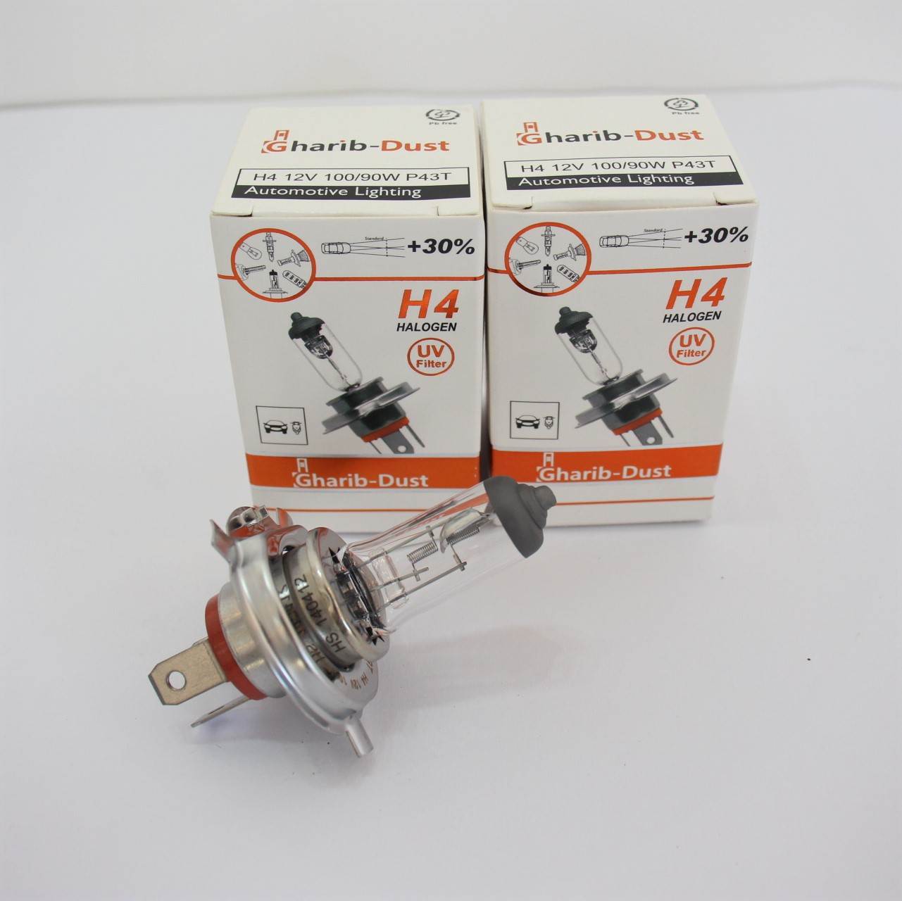 لامپ سه خار H 4  100W لی تک