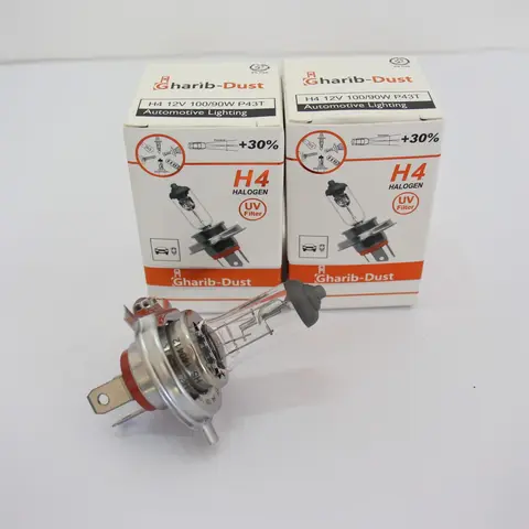 لامپ سه خار H 4  100W لی تک