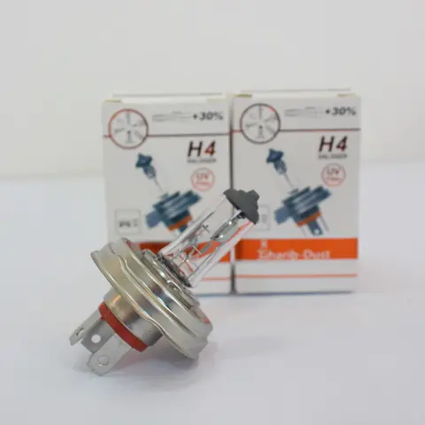 لامپ گرد H 4  100W لی تک